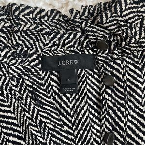 100% Silk J Crew Herringbone Top